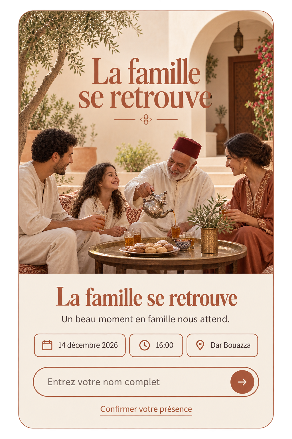 Célébration familiale